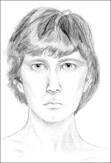 Self-portrait, pencil