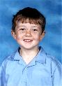 Alexander's first school photo, May 2001