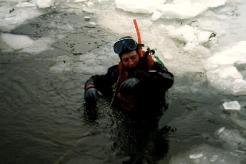 Paddy Hinkley's Quarry, January 1987