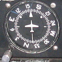 Direction Indicator in Citabria VH-WKM